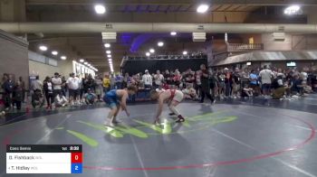 86 kg Cons Semis - Dylan Fishback, Wolfpack Wrestling Club / TMWC vs Trent Hidlay, Wolfpack Wrestling Club / TMWC