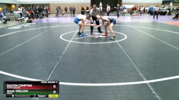 144 lbs Cons. Round 4 - Dalton Compton, North DeSoto vs Isaac Orillion, Jesuit