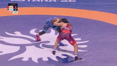 74 kg Qualif. - Orozobek Toktomambetov, Kyrgyzstan vs James Malcolm Green, United States