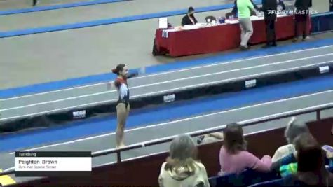 Peighton  Brown  - Tumbling, Gym-Kat Sports Center  - 2021 Region 3 T&T Championships