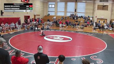 110 lbs Day 1 (round 3) - Patrick Winseman, St. Francis A vs Mason DellaPenta, Eden