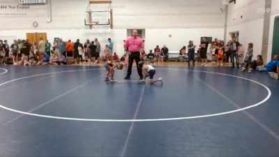 50-54 lbs Round 3 - Cohen Frederick, Alber Athletics vs David Kalmanovsky, Built By Brunson