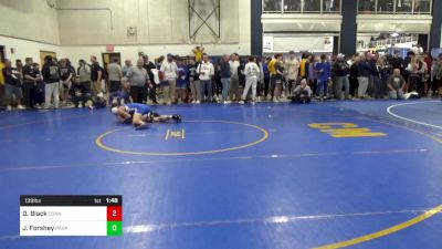 139 lbs Round Of 32 - Dominic Black, Connellsville vs Jake Forshey, Parkersburg South-WV