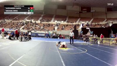 113-D2 Quarterfinal - Alexander Curtis, Cienega High School vs Michael Ortiz, Deer Valley High School