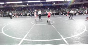 122 lbs Quarterfinal - Daxton McGinnis, Richmond Wrestling vs Bryce Combes, Trailhands