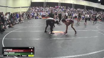 190 lbs Round 1 - Fred Brown, Stratford Knights Wrestling vs Jt Spence, Palmetto State Wrestling Academy