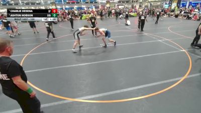 150 lbs Semifinal - Charlie Desena, Unattached vs Ashton Hobson, Unattached