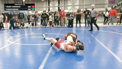 135 lbs Cons. Semis - Cason Reeves, Jungle Cat Wrestling Club vs Henry Robinson, Palouse Elite Wrestling Club