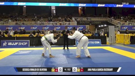 Ana Paula Garcia Buzogany vs Gessica Rinaldi De Oliveira 2026 Pan Jiu Jitsu IBJJF Championship