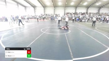 70 lbs Rr Rnd 3 - Zuri Kee, Ganado WC vs Gadiel Reza, BlackCat WC