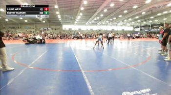 138 lbs Rr Rnd 1 - Julius West, ICE Wrestling Blue vs Scotty Warner, Knights Wrestling Club-Black