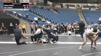 131 lbs Champ. Round 1 - Emma Parker, Colby Community College vs Dru Turner, High School