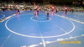 82 lbs Quarterfinal - Kassie Sapp, Michigan Grappler RTC vs Presley Beard, Kansas Young Guns