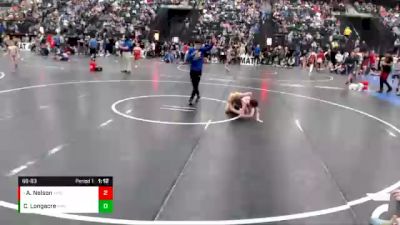 68-83 lbs Semifinal - Ashton Nelson, Crofton-Bloomfield vs Cutler Longacre, Seward Wrestling