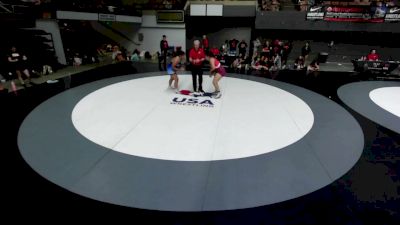 207 lbs Dania Nanez, MDWA - Mount Diablo Wrestling Association vs Diana Duarte, SDIKWA - San Diego-Imperial Kids Wrestling Association