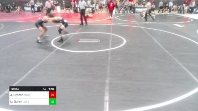 109 lbs Semifinal - Josiah Orozco, Pomona Elite vs Urijah Duran, Duran Elite