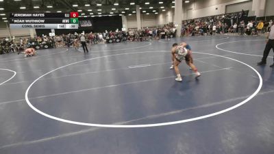 138 lbs Cons. Semis - Jeremiah Hayes, Illinois vs Noah Wuthnow, Abilene Kids Wrestling Club