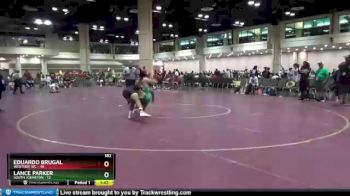 182 lbs Round 5 (10 Team) - Eduardo Brugal, Westside WC vs Lance Parker, South Johnston