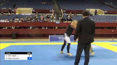 Ernest Dan Tagle vs Richard Allen Gautier 2024 Pan IBJJF Jiu-Jitsu No-Gi Championship