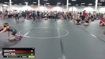 52 lbs Round 1 (4 Team) - Kendyl Gehr, Moser`s Mat Monsters vs Liam Donlon, Ruthless