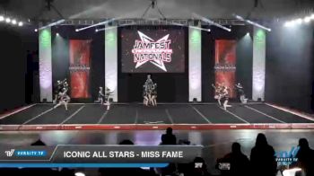 Iconic All Stars - Miss Fame [2021 L3 Junior - D2 - Small - A Day 1] 2021 JAMfest Cheer Super Nationals