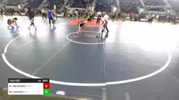 113 lbs Consi Of 8 #2 - Nico Hernandez, Mountain View vs Wyatt Leonard, Xcel