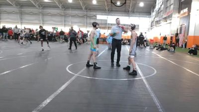 98 lbs Round 6 (8 Team) - Braden Haley, Freakztyle Wrecking Crew vs Rocco Valvano, FORGE