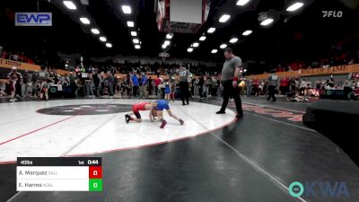 40 lbs Consi Of 4 - Asher Marquez, Carl Albert vs Ethan Harms, Noble Takedown Club