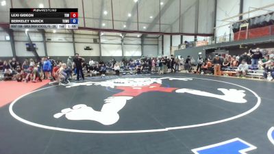 Semis - Lexi Gideon, Team Elevate Wrestling vs Berkeley Varick, Twin City Wrestling Club