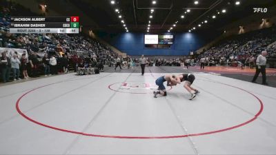 3 - 138 lbs Cons. Round 3 - Ibrahim Dasher, Culpeper County vs Jackson Albert, Cave Spring