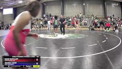 160 lbs Champ. Round 1 - Kami Ratcliff, Unattached-Rio vs Raven Cook, Life University