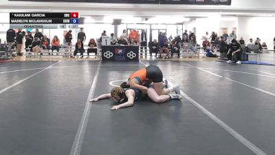 145 lbs Quarters - Kaiulani Garcia, Cowgirls Wrestling Club vs Madelyn McLaughlin, Columbia University