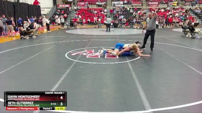 149 lbs Cons. Round 2 - Seth Gutierrez, Northeastern Oklahoma A&M vs Gavin Montgomery, Northeastern Oklahoma A&M