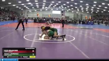 170 lbs Quarterfinal - Noah Lawrence, Great Bridge vs Alex Bradford, Louisa County