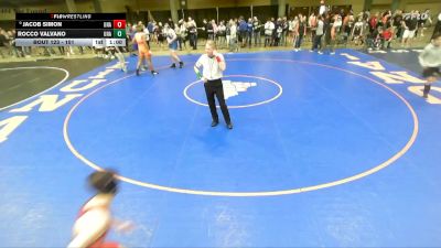 101 lbs Champ. Round 2 - Jacob Simon, Unattached vs Rocco Valvano, Unattached