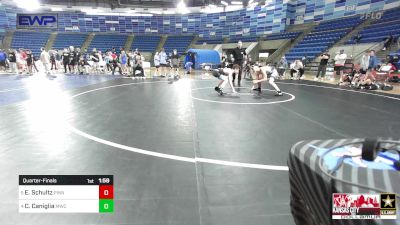 113 lbs Quarterfinal - Eli Schultz, Pinnacle Wrestling Club vs Cole Caniglia, MWC Wrestling Academy, NE