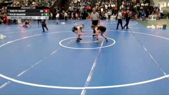 122-130 lbs Champ. Round 1 - Taelyn Gaunt, Ace Wrestling Academy vs Rylie Maeder, Southwest Valley