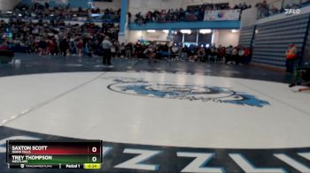 120 lbs Cons. Semi - Trey Thompson, Westlake vs Saxton Scott, Idaho Falls