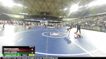 59 lbs Cons. Round 5 - Roman Carter, Mat Demon Wrestling Club vs Braxton Suarez, Moses Lake Wrestling Club