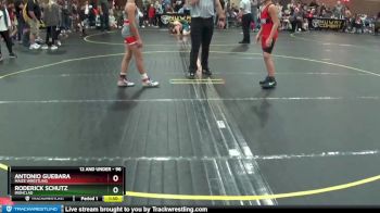 96 lbs Round 5 - Roderick Schutz, Ironclad vs Antonio Guebara, Maize Wrestling