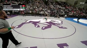 5A 150 lbs Semifinal - Kael Theobald, Payson vs Rider Eggett, Viewmont