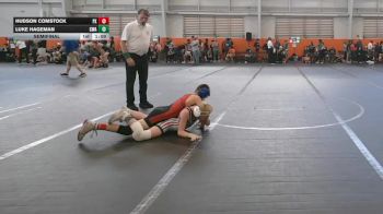 92 lbs Semifinal - Luke Hageman, CP Wrestling Academy vs Hudson Comstock, Project X