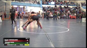 150 lbs Cons. Round 6 - Izaak Armendarez, Minico vs Tanner Piper, Post Falls