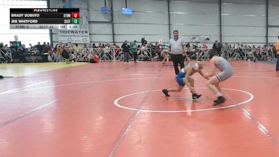 92 lbs Round 3 - 12:00pm Friday - Brady Sobuto, Terps Xtreme vs Jre Whitford, Select