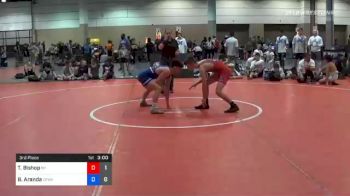 113 lbs 3rd Place - Trevor Bishop, Team New York vs Benjamin Aranda, CFWA Blue