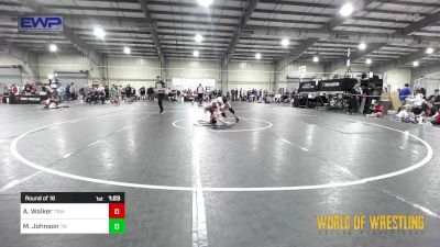 115 lbs Round Of 16 - Aspen Walker, Trailblazer Wrestling Club vs Morgan Johnson, Team Nazar