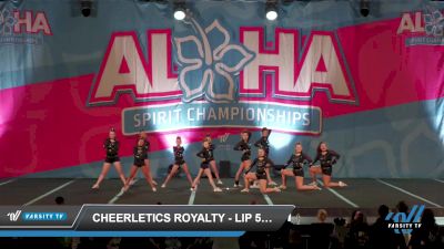 Cheerletics Royalty - LIP 5MACKERS [2023 L5 Junior Day 1] 2023 Aloha Worcester Showdown