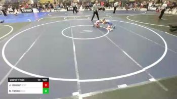 86 lbs Quarterfinal - Jax Hanson, Scots WC vs Ryan Totten, Michigan Revolution