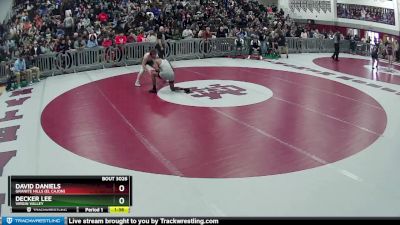 144 lbs Semifinal - Decker Lee, Virgin Valley vs David Daniels, Granite Hills (El Cajon)