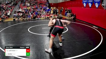 215 lbs Cons. Semi - Logan Latimore, North East Hs vs Joseph Geller, Fox Chapel Area Hs